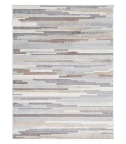 Gestreept Geometrisch Vloerkleed