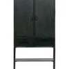 BePureHome Wish 2 Deurs Kast - Metaal - Zwart - 151x87x36 -Thuis Accessoires Winkel 908bb5518dbd465588dfc9df957c4a98