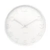 Karlsson Wandklok Mr. White Numbers - Witte Behuizing - Ø37,5cm -Thuis Accessoires Winkel 9138d70665d945c99e6c9feecc0cc4dd