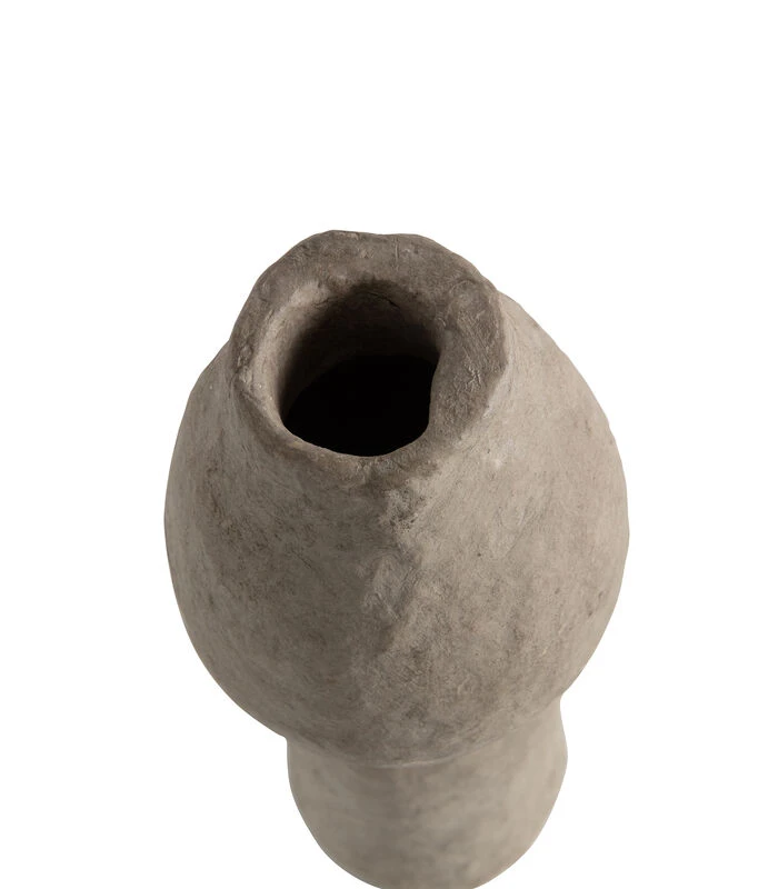BePureHome Harire Vaas - Papier Mache - Clay - 45x15x15 4 BePureHome Harire Vaas - Papier Mache - Clay - 45x15x15 - Afbeelding 2