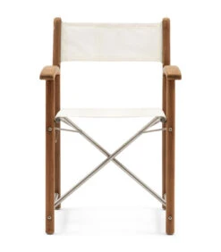 Tuinstoel Met Armleuning Gili Outdoor Director Chair - Teakout - Wit