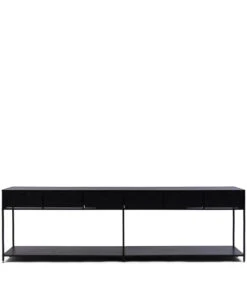 TV Meubel The Bobby - Zwart