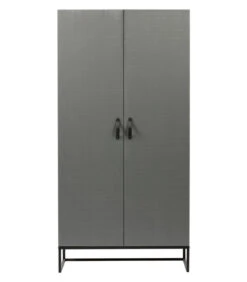 WOOOD Morris Kast - Grenen - Leem - 195x100x53