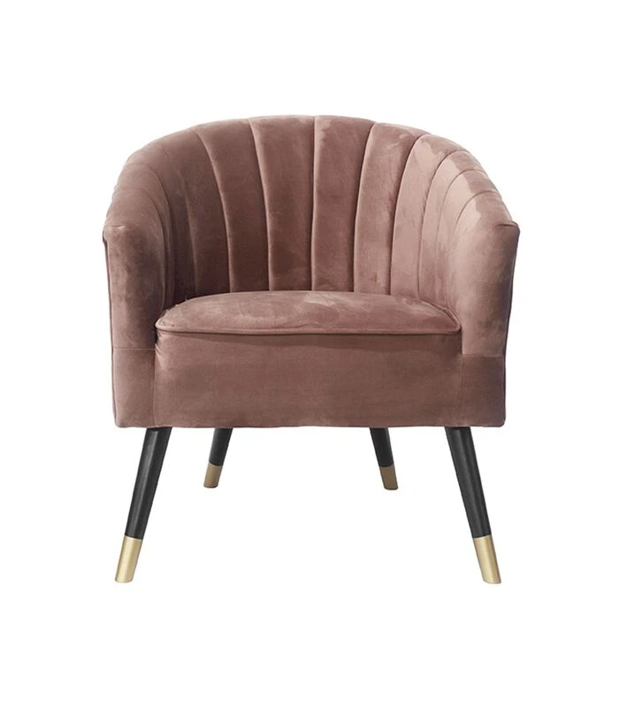 Leitmotiv Stoel Royal - Velvet Roze - 70x71x80cm 3 Leitmotiv Stoel Royal - Velvet Roze - 70x71x80cm