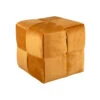 Leitmotiv Poef Weaved - Okergeel - 39x39x38cm -Thuis Accessoires Winkel 986dcfa73f08460c84f2c075aa64e697