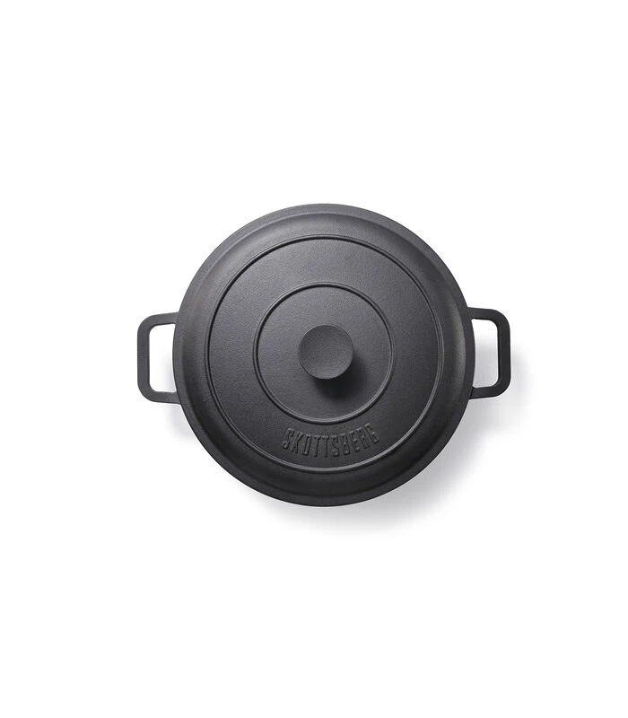 Braadpan Cast Iron 28 Cm 5.5 L Zwart Gietijzer 5 Braadpan Cast Iron 28 Cm 5.5 L Zwart Gietijzer - Afbeelding 3