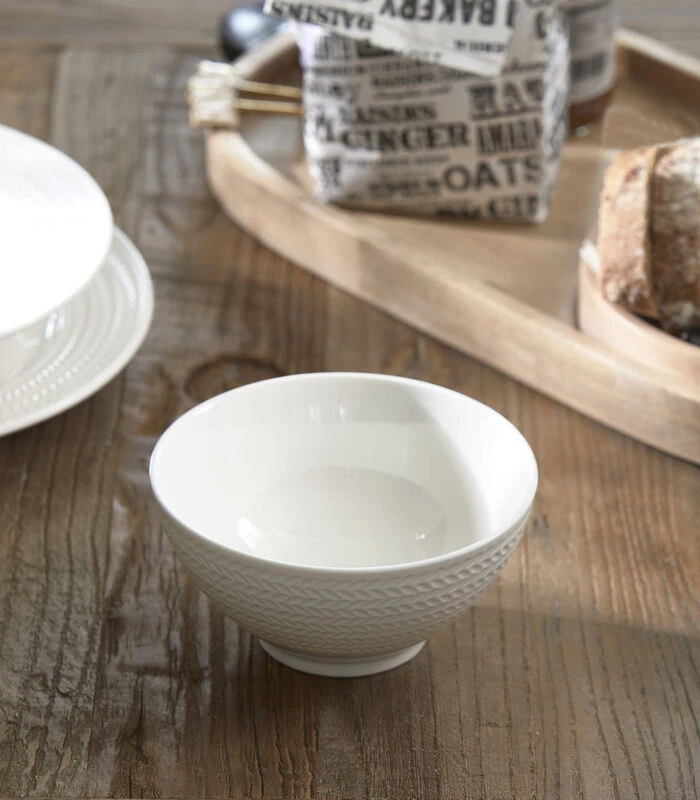 Kom, Soepkom, Rond Schaaltje - Bellecôte - Wit - 1 Stuk 4 Kom, Soepkom, Rond Schaaltje - Bellecôte - Wit - 1 Stuk - Afbeelding 2