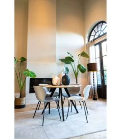 Eettafel Magnifera - Hout/Zwart - Ø120cm 11 Eettafel Magnifera - Hout/Zwart - Ø120cm -Thuis Accessoires Winkel 9eaba5b8dd744c38940b4b616139b238