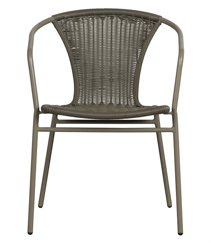 WOOOD Tuinstoel Weston - Polyester/Metaal - Jungle - Set Van 4 4 WOOOD Tuinstoel Weston - Polyester/Metaal - Jungle - Set Van 4 - Afbeelding 2