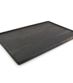 Serveerplank 45x30cm Hout Zwart Rural