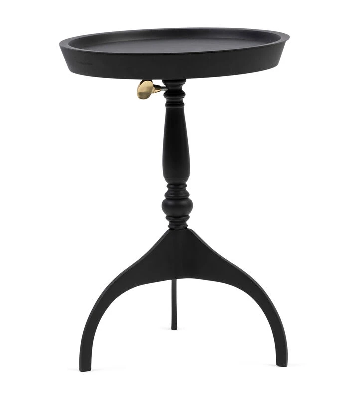 Bijzettafel Verstelbaar - Crosby Adjustable End Table - Zwart 3 Bijzettafel Verstelbaar - Crosby Adjustable End Table - Zwart