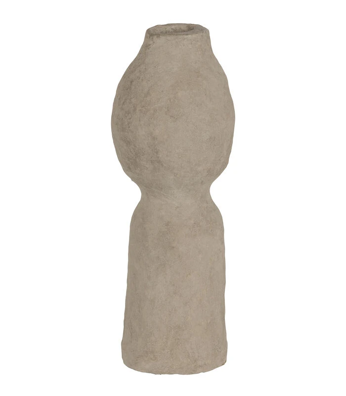 BePureHome Harire Vaas - Papier Mache - Clay - 45x15x15 3 BePureHome Harire Vaas - Papier Mache - Clay - 45x15x15