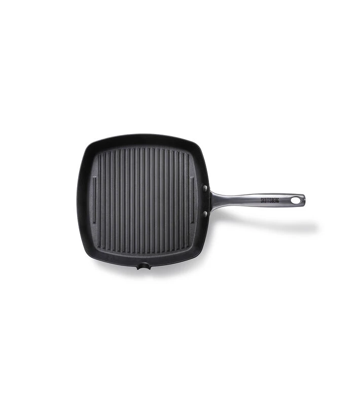 Grillpan Cast Iron 28 Cm Gietijzer 4 Grillpan Cast Iron 28 Cm Gietijzer - Afbeelding 2