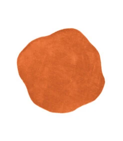 Leitmotiv Vloerkleed Organic Diamond - Oranje - 145x130cm