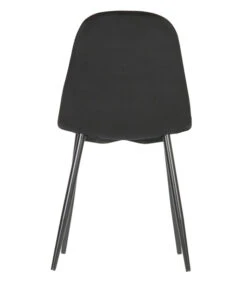 WOOOD Marije Eetkamerstoel - Velvet - Zwart - Set Van 2 -Thuis Accessoires Winkel a4aa57077c3f4e928d6cddd591cab86b