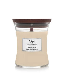 WoodWick Kaars Vanilla Bean Medium