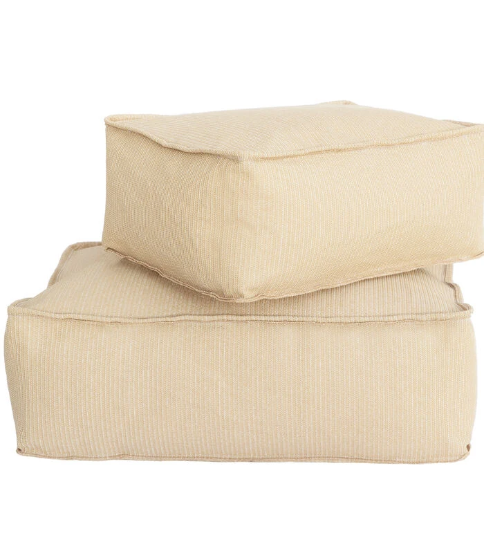 Vloerkussen Voor Buitengebruik In Raffia-effect M 4 Vloerkussen Voor Buitengebruik In Raffia-effect M - Afbeelding 2