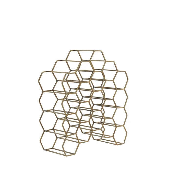 Wijnrek Salbris - Antiek Brons - 12 Flessen 5 Wijnrek Salbris - Antiek Brons - 12 Flessen - Afbeelding 3