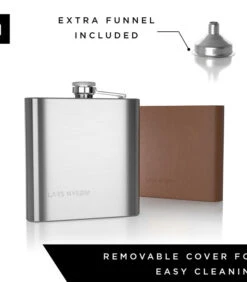 Roestvrij Staal Heupfles 'Livslyst' -Thuis Accessoires Winkel a6393a4a56bd4fe186c06843898261ec