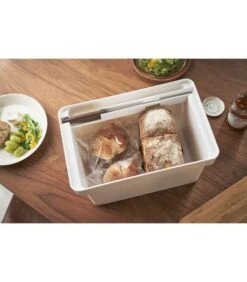 Yamazaki Bread Case With Knife Holder - Tower - White -Thuis Accessoires Winkel a9a5b4a42aae4232ae948a5e6cbefc6f