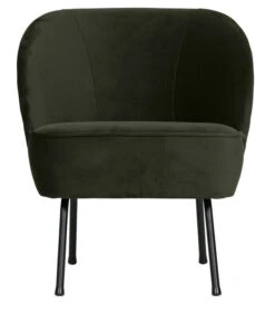 BePureHome Vogue Fauteuil - Fluweel - Dark Green - 69x57x70