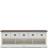 TV Kast Meubel - Newport Flatscreen Dresser - 180x45 Cm - Wit -Thuis Accessoires Winkel ac6a467042cf4cc08a303d7b089e2307