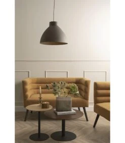 Leitmotiv Bank Explicit - Suede Look Okergeel - 128x71x74cm -Thuis Accessoires Winkel adaccfbe8aa44076be525a53b2634b97