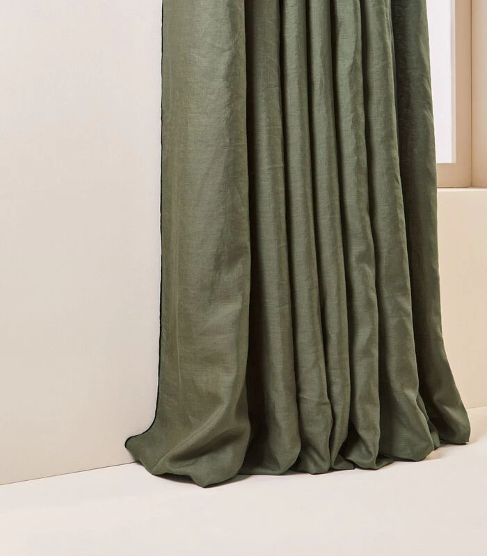 Gordijn Met Zwarte Ringen CARLINA 5 Gordijn Met Zwarte Ringen CARLINA - Afbeelding 3