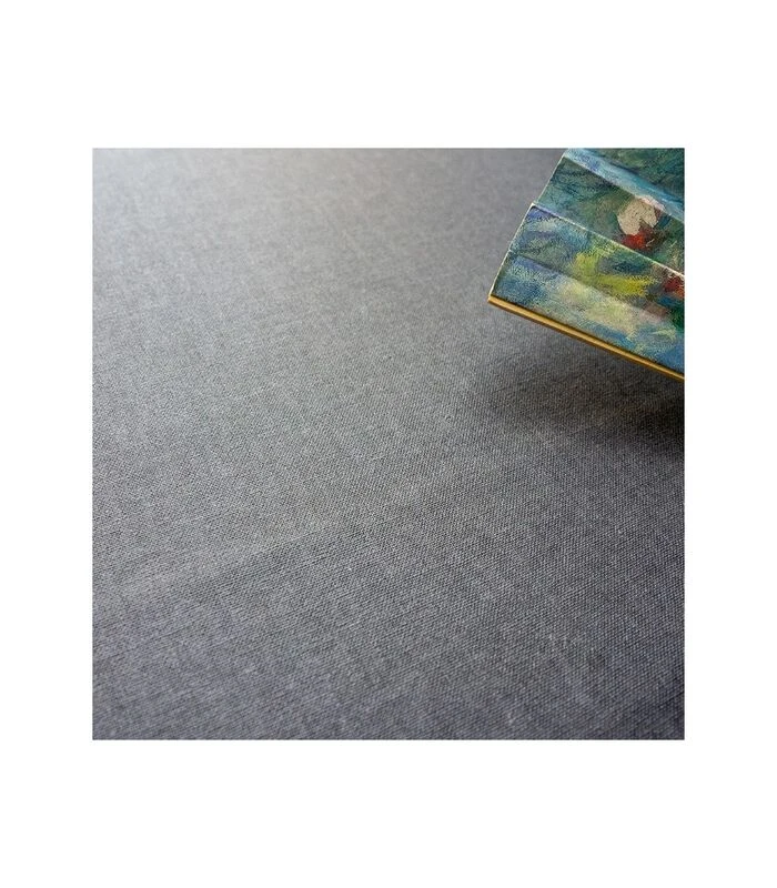 Effen Antracietgrijs Rond Of Ovaal Gecoat Tafelkleed 6 Effen Antracietgrijs Rond Of Ovaal Gecoat Tafelkleed - Afbeelding 4