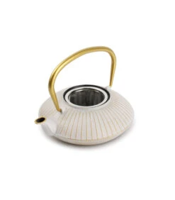 Theepot 50cl Beige/Goud Ocha -Thuis Accessoires Winkel b1af86190c3b4a2f99776794ee540b8a