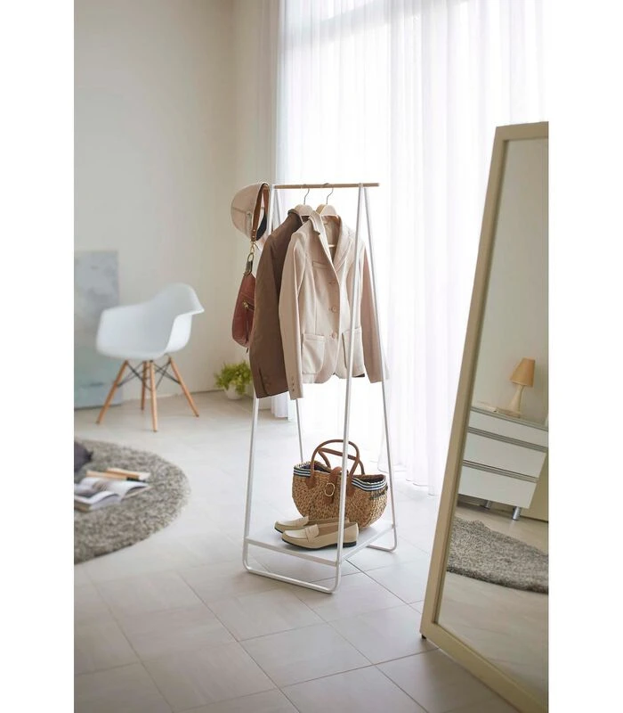 Yamazaki Hanger Rack 2.0 - White 5 Yamazaki Hanger Rack 2.0 - White - Afbeelding 3