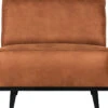 BePureHome Statement 1-Zits Element - Eco Leer - Cognac - 77x79x93 -Thuis Accessoires Winkel b29b914aafc2486391c583d722edaac9
