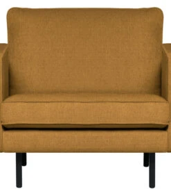 BePureHome Rodeo Stretched Fauteuil - Polyester - Fudge - 85x105x86
