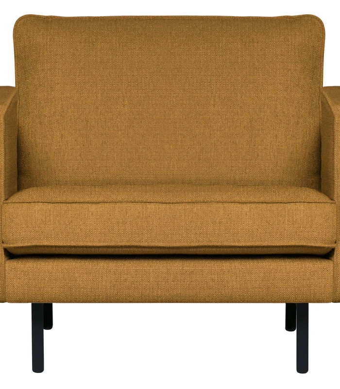 BePureHome Rodeo Stretched Fauteuil - Polyester - Fudge - 85x105x86 3 BePureHome Rodeo Stretched Fauteuil - Polyester - Fudge - 85x105x86