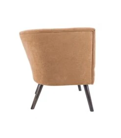 Leitmotiv Stoel Explicit - Suede Look Okergeel - 74x71x74cm -Thuis Accessoires Winkel b348ea7020444b08838970b8c3e238ae