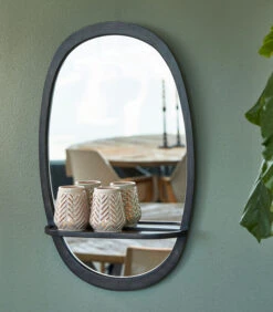 Spiegel RM Miramar Zwart -Thuis Accessoires Winkel b3bdde4cd3964af88a9aa01a650c3c77