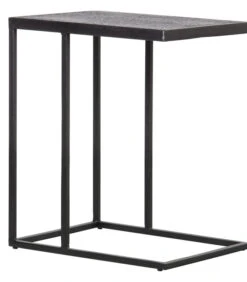 WOOOD Bijzettafel U-vorm Buiten Febe- Metaal - Zwart - 55x45x35 -Thuis Accessoires Winkel b44c45da8a9b4a1eb9397a50be1d3648