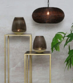 Zuil Boca - Antiek Lood/Zwart - Set -Thuis Accessoires Winkel b509342d26724acf973be671d7233ec2