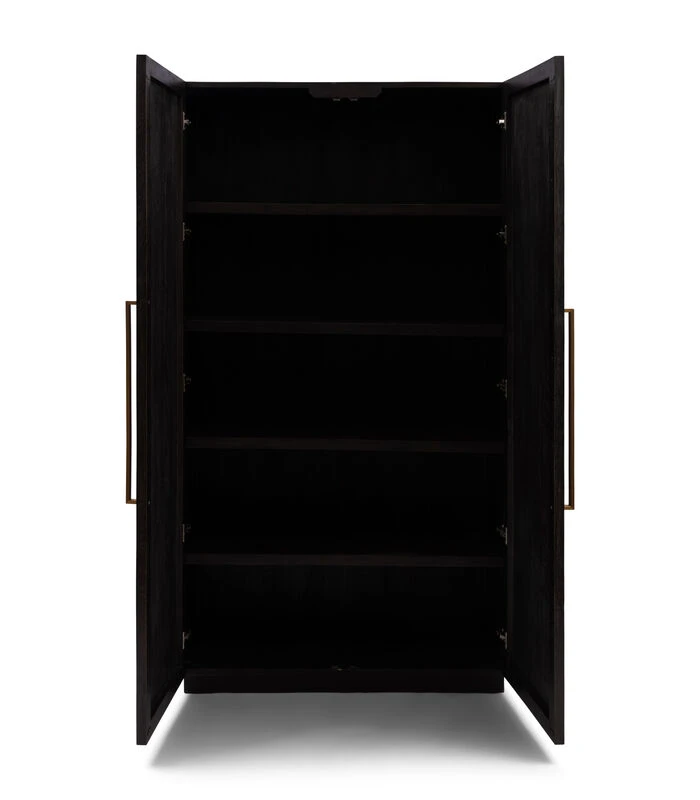 Buffetkast - Kast - 5th Avenue Cabinet - Zwart 4 Buffetkast - Kast - 5th Avenue Cabinet - Zwart - Afbeelding 2