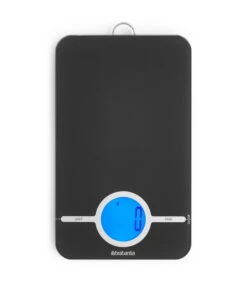 Brabantia Tasty+ Keukenweegschaal Op Batterijen - Dark Grey