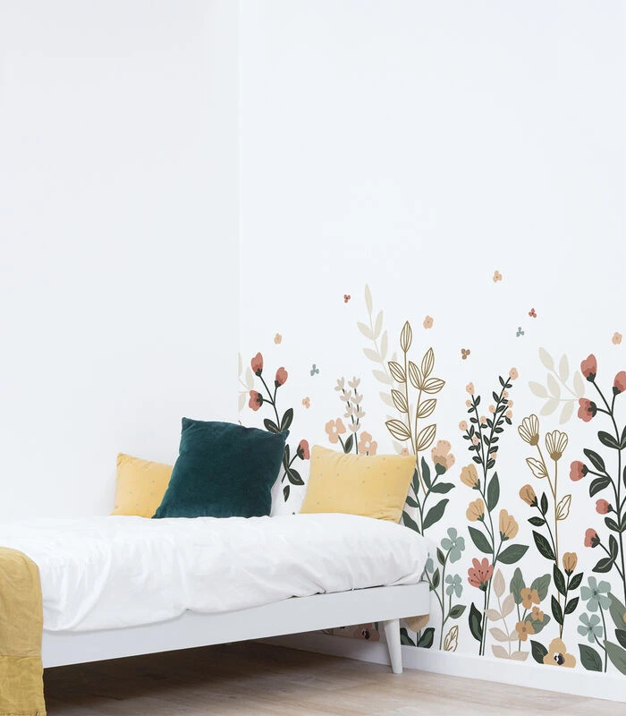 BLOEM Behang Wanddecoratie - Voorjaarsbloemen 5 BLOEM Behang Wanddecoratie - Voorjaarsbloemen - Afbeelding 3