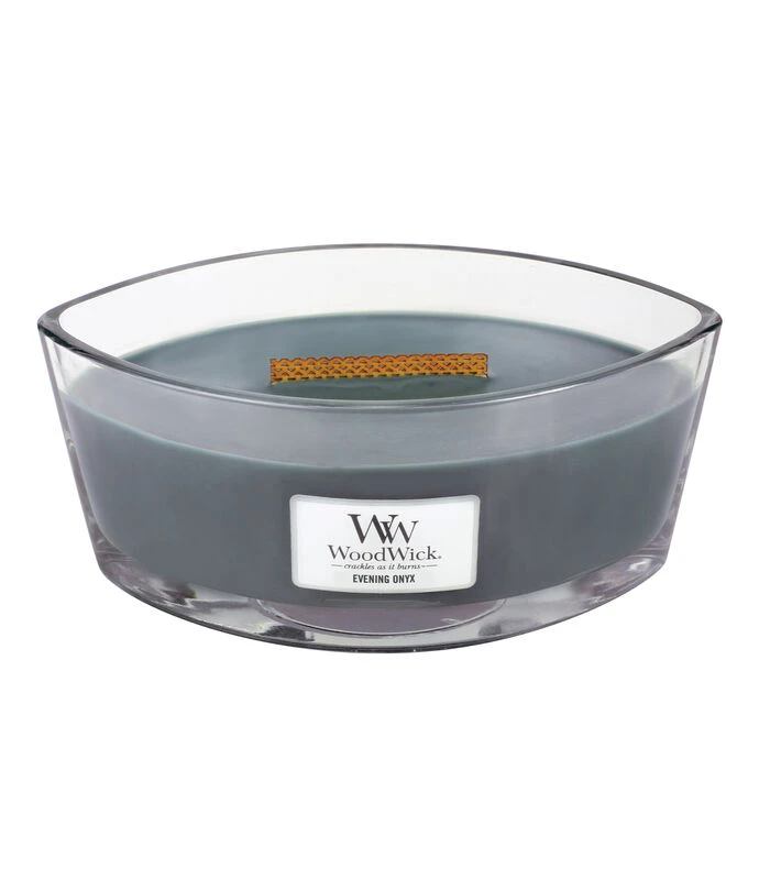 WoodWick Kaars Evening Onyx Ellipse 3 WoodWick Kaars Evening Onyx Ellipse