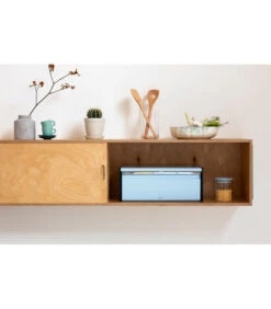 Brabantia Broodtrommel Met Klepdeksel, Dreamy Blue -Thuis Accessoires Winkel b8b66901f59e4608bf016cec54843204