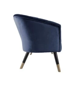 Leitmotiv Bank Royal - Velvet Donker Blauw - 128x71x80cm -Thuis Accessoires Winkel b92fb06242cf40329a55c4248278e9d0