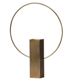 BePureHome Ring Vaas - Metaal - Antique Brass - 40x31x6 -Thuis Accessoires Winkel b941bba940d545b2b3b12cae59f58f52