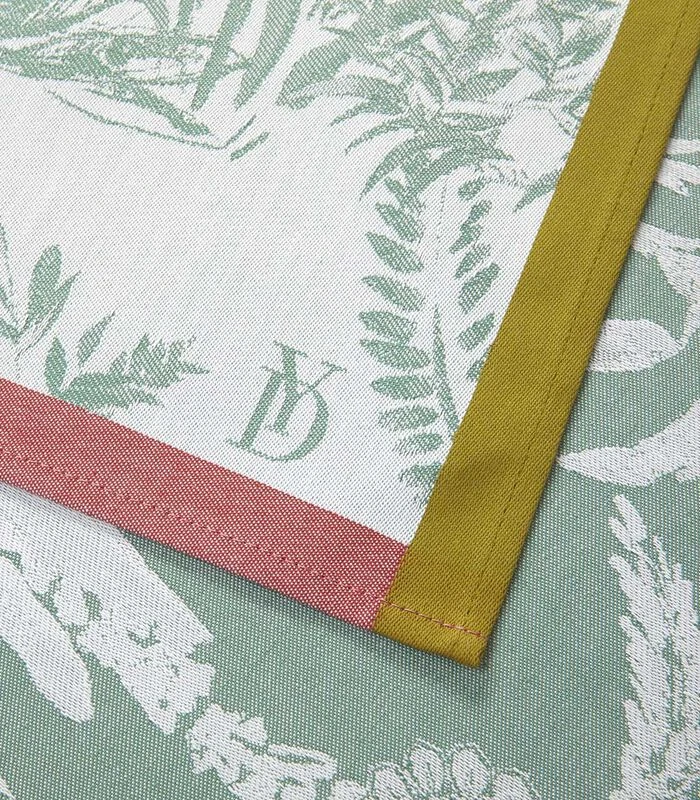 Theedoek Katoen Jacquard , Îles 5 Theedoek Katoen Jacquard , Îles - Afbeelding 3