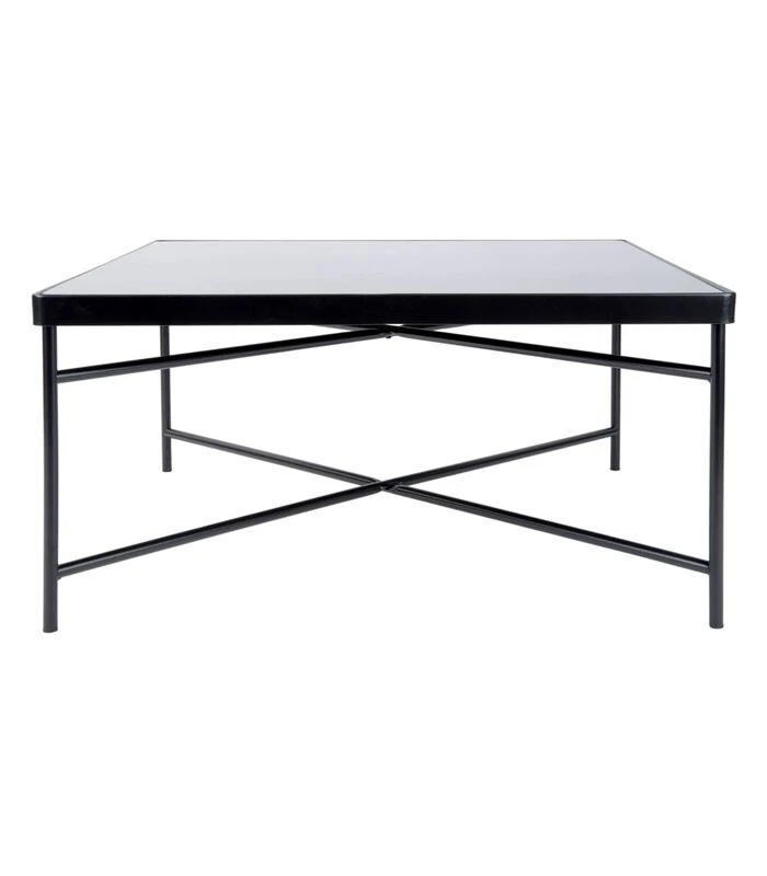 Leitmotiv Salontafel Smooth - Large - Vierkant Mat Zwart - 80x80x40cm 3 Leitmotiv Salontafel Smooth - Large - Vierkant Mat Zwart - 80x80x40cm