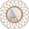 Flores Spiegel Rond - Bamboe - Naturel - 59x59x2 -Thuis Accessoires Winkel bb4a453dd38c4388bea6ffb741a864ff