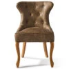 Eetkamerstoel Met Houten Poten, Gecapitonneerde Rugleuning - George Dining Chair - Pellini Leer - Coffee Bruin - 1 Stuk -Thuis Accessoires Winkel bb4b34c26c6d4c74a08d3f2ee22daebd