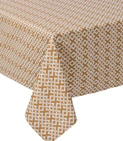 Tribu - Vlekwerend Tafellaken In Katoen Satijn Met Print